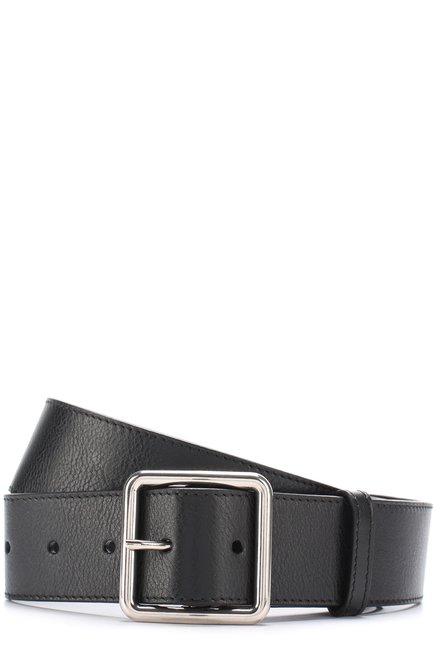 Ж�енский кожаный ремень с металлической пряжкой ALEXANDER MCQUEEN, арт. 492627/1AC0Y
