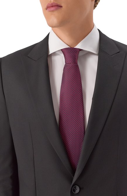 Мужской шелковый галстук KITON, арт. UCRVKPC06L7905