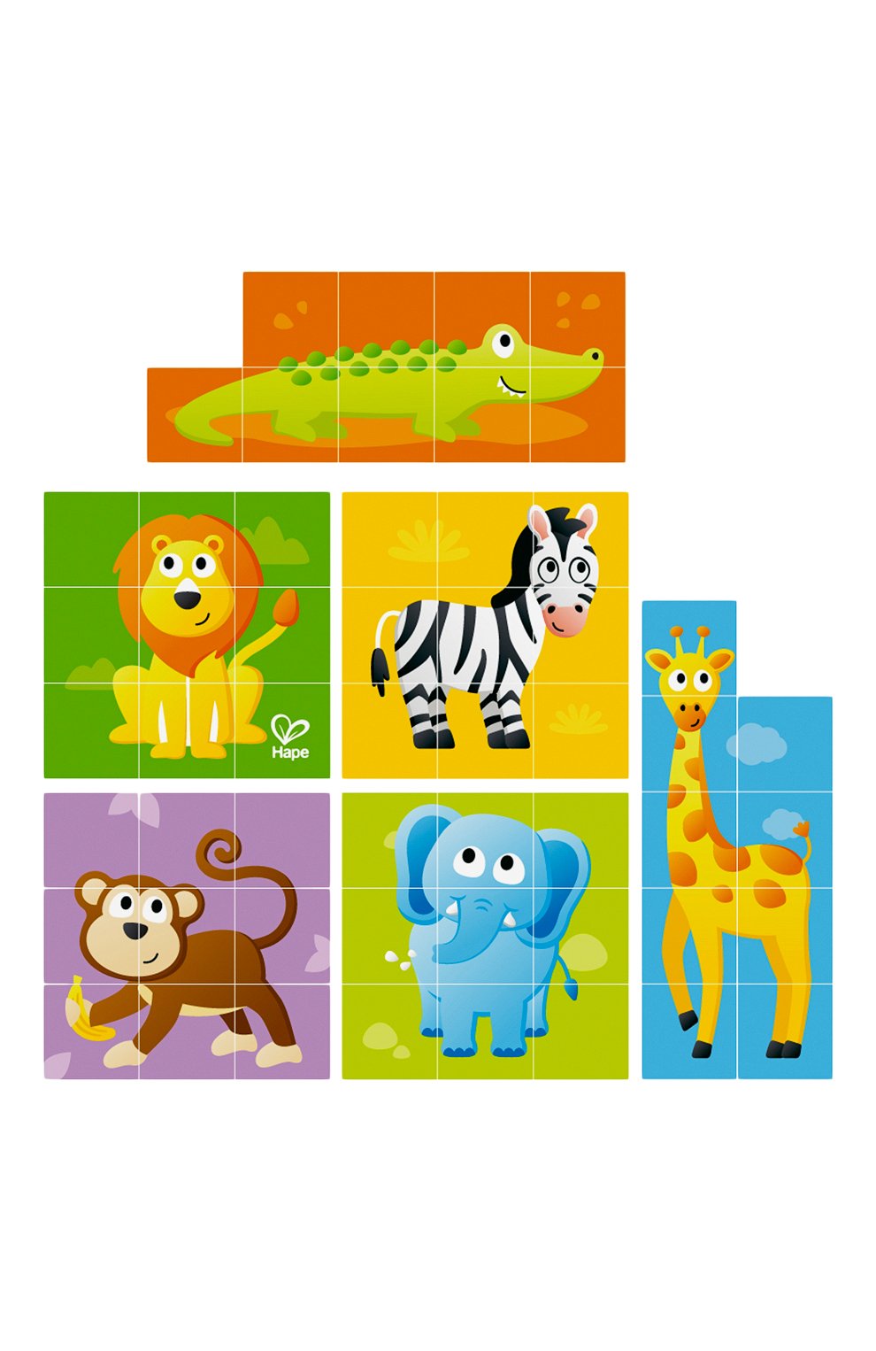 Кубики-головоломка джунгли HAPE, арт. E1619_HP, фото 3
