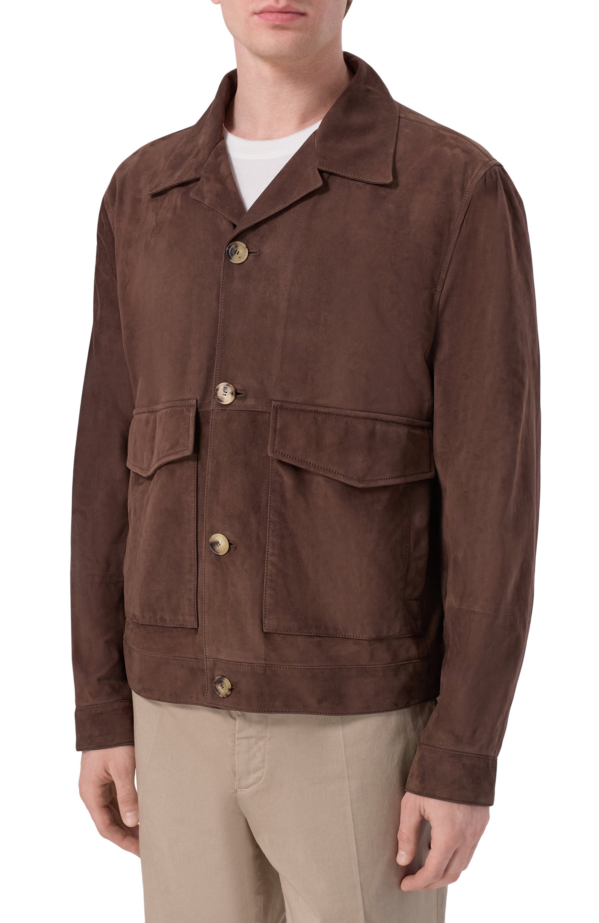 Замшевая куртка BRUNELLO CUCINELLI, арт. MPCFN2064, фото 3