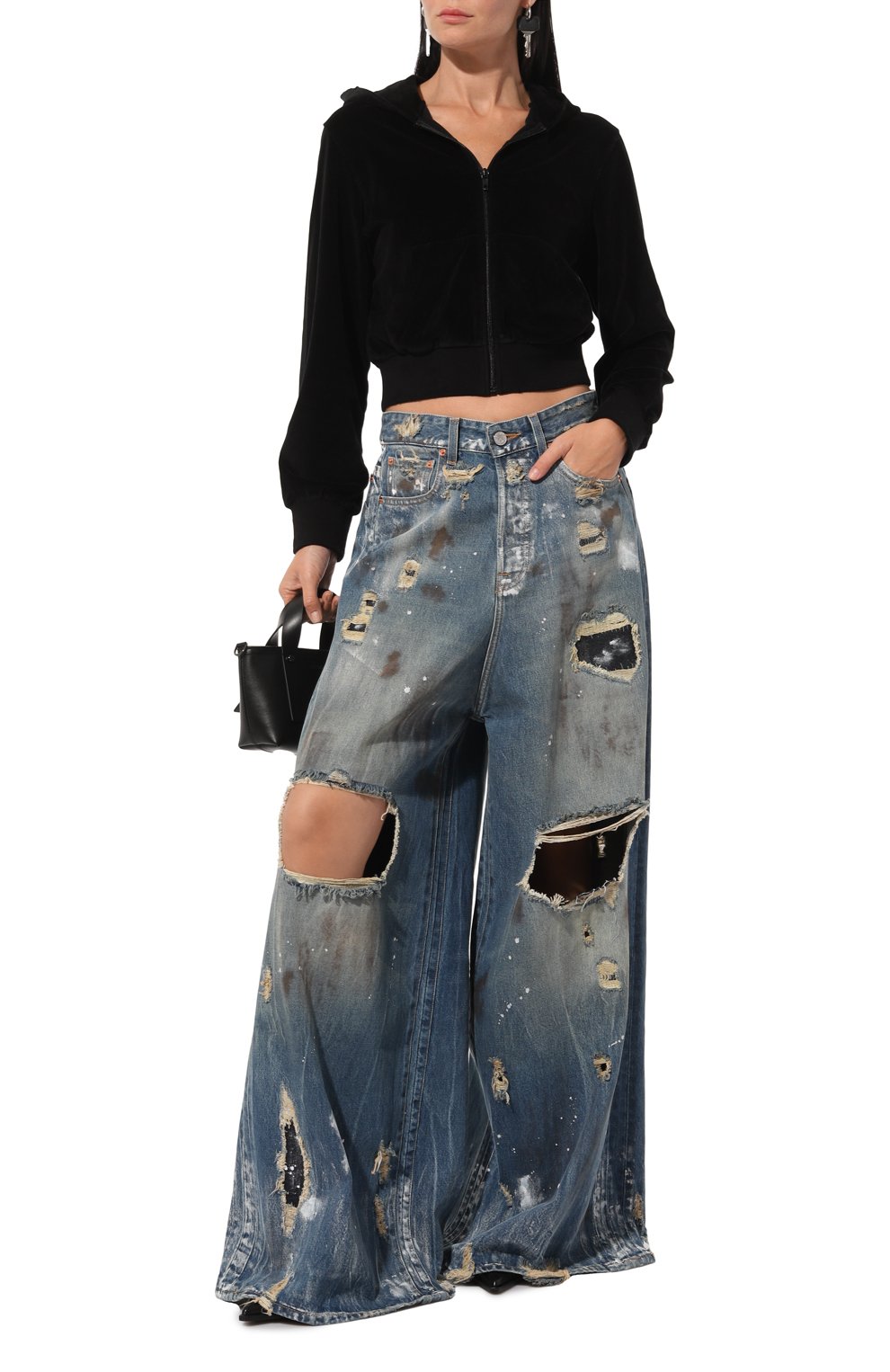 Бархатная толстовка BALENCIAGA, арт. 791755/TNV61, фото 2