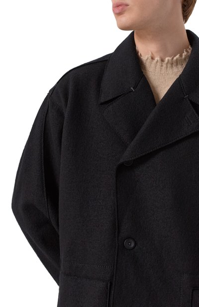 Шерстяное пальто TRANSIT, арт. CFUTRBK208, фото 5