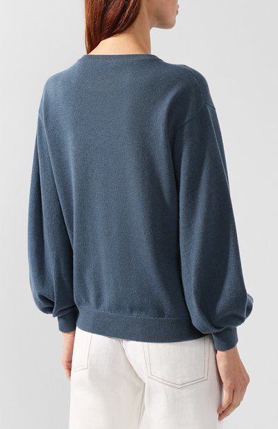 Кашемировый пуловер с накладным карманом BRUNELLO CUCINELLI, арт. M12145600, фото 4