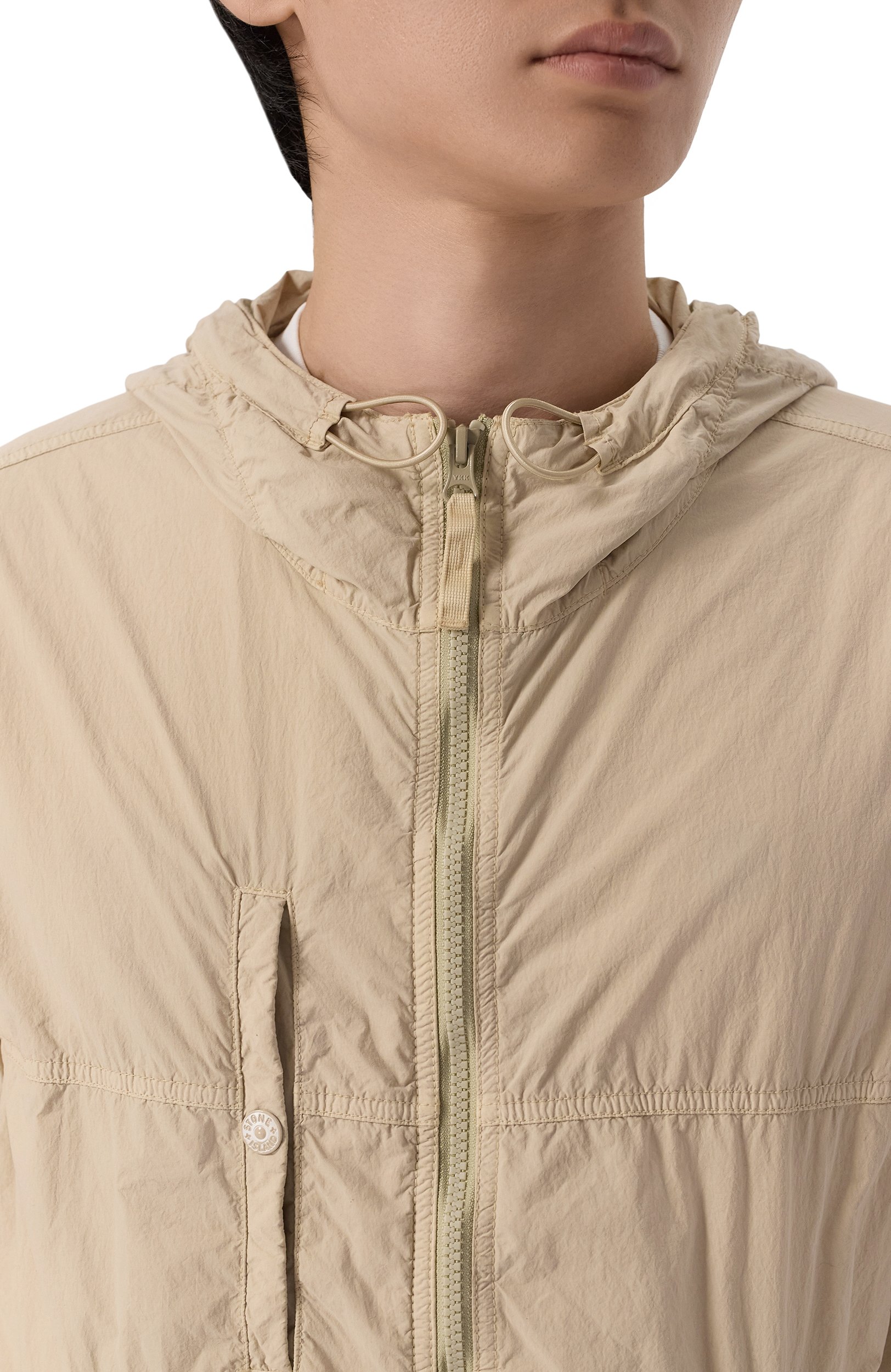 Куртка STONE ISLAND бежевого цвета по цене 118000 руб., арт. K1S154100032/S00F6, фото 5 Куртка STONE ISLAND, арт. K1S154100032/S00F6, фото 5