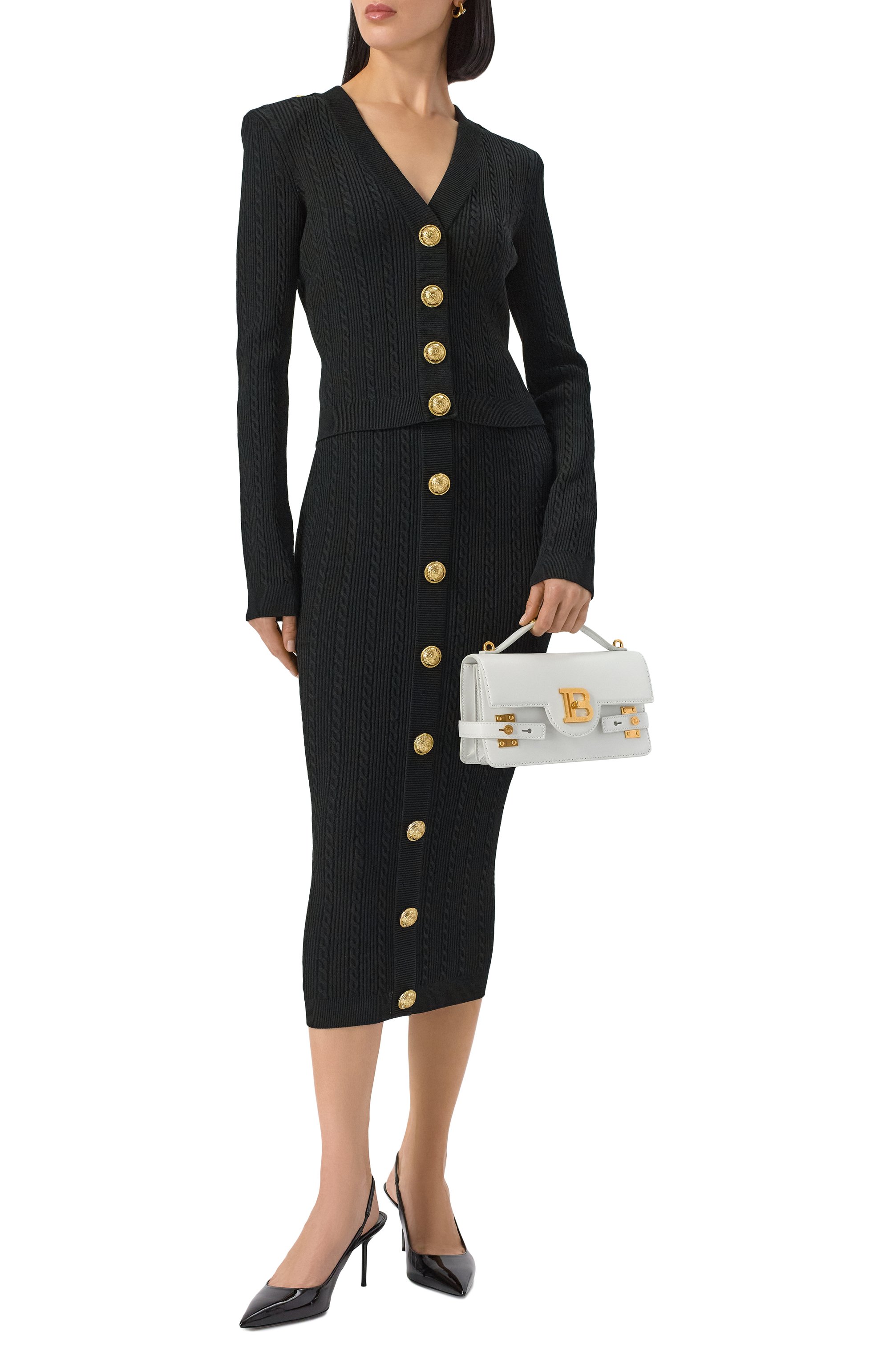 Сумка b-buzz 24 BALMAIN, арт. FN0DA828/LSPY, фото 7