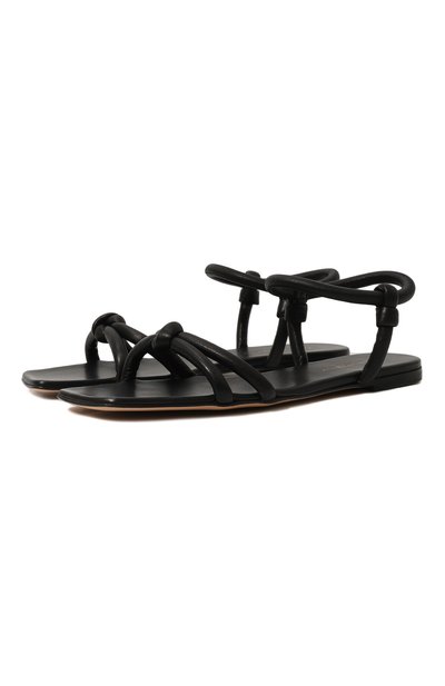 Женские кожаные сандалии juno GIANVITO ROSSI, арт. G32324.05CU0.NAPNER0