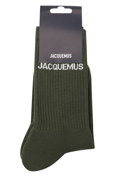 Женские хлопковые носки JACQUEMUS, арт. 203AC12/515550