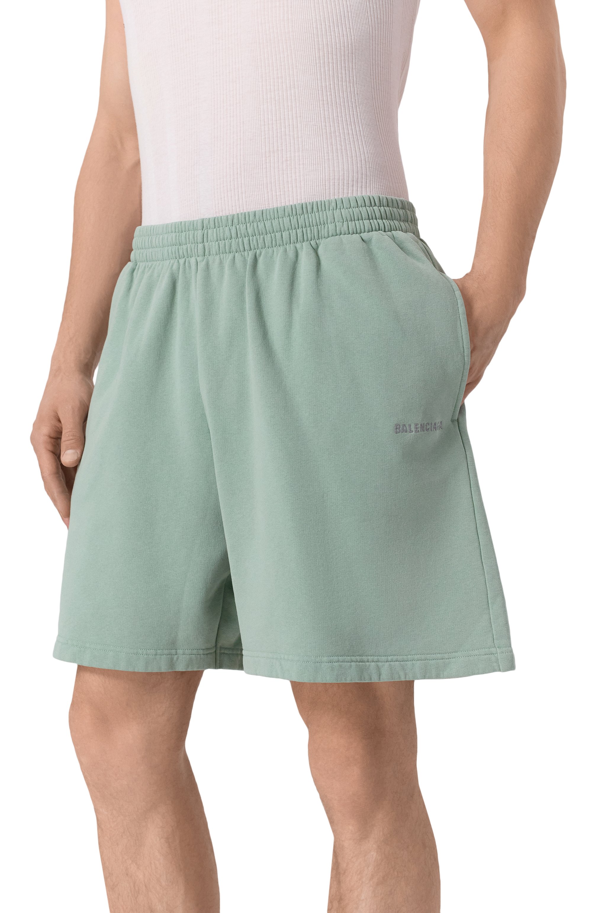 Хлопковые шорты BALENCIAGA, арт. 826385/TSVG6, фото 3