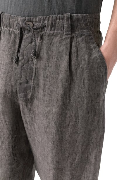 Льняные брюки TRANSIT, арт. CFUTRCH170E, фото 5