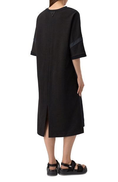 Платье из хлопка и льна MIDGARD PARIS, арт. DS35LN-OS-BK, фото 4