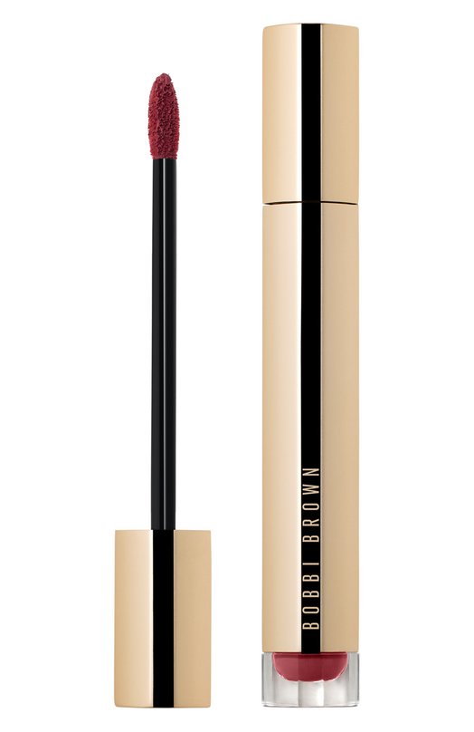фото Жидкая матовая помада для губ luxe matte liquid lipstick, оттенок claret (6ml) bobbi brown