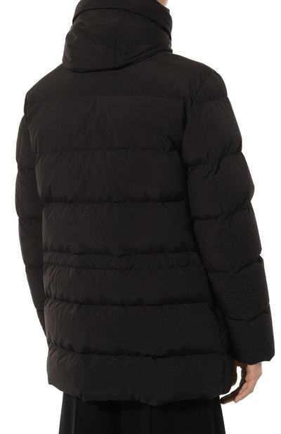 Пуховик davide-stp MOORER черного цвета по цене 270500 руб., арт. EDIVA-STP_SET, фото 4 Пуховик davide-stp MOORER, арт. EDIVA-STP_SET, фото 4