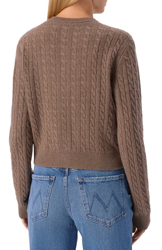 Кашемировый кардиган 12 STOREEZ 134382 Коричневый  134382 Фото 4