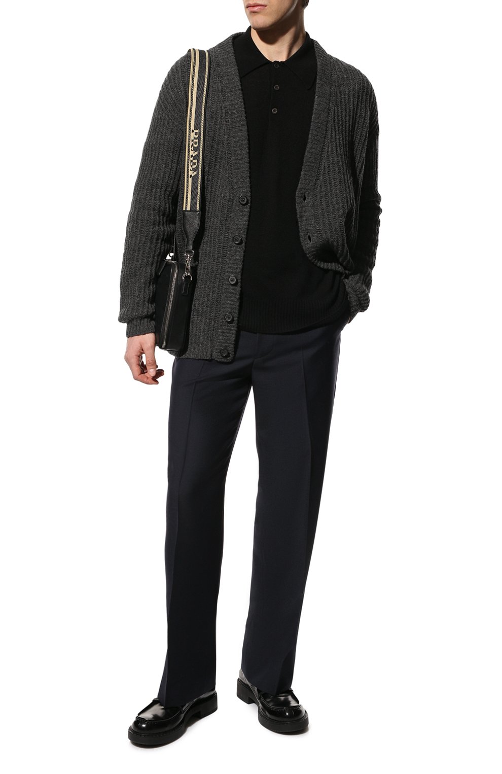 Шерстяной кардиган PRADA, арт. UMG103-1Z7F-F0480-221, фото 2