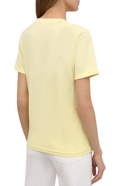 Хлопковая футболка 7 FOR ALL MANKIND, арт. JSLL318EYE, фото 4