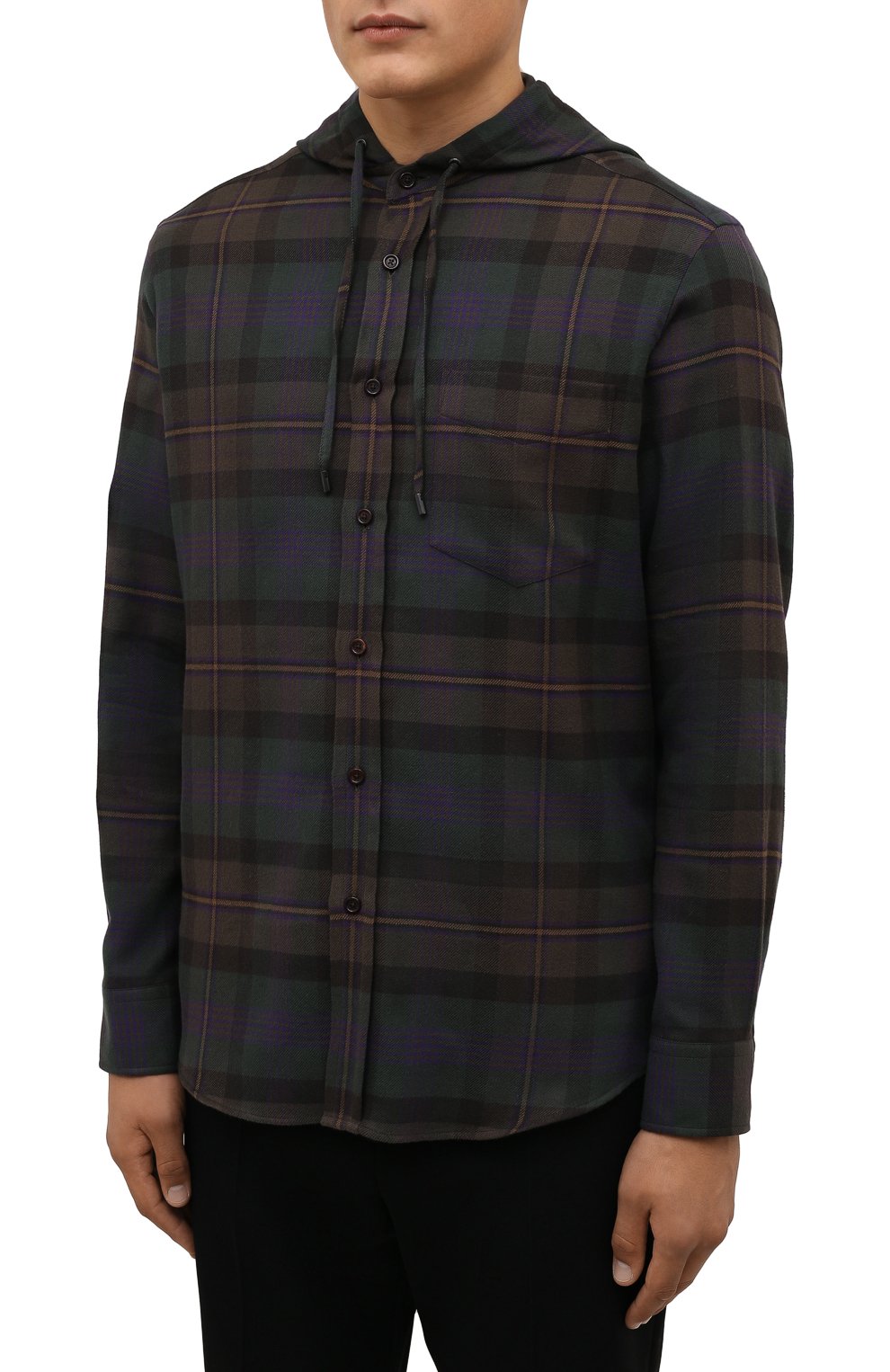 Хлопковая рубашка RALPH LAUREN, арт. 790858230, фото 3