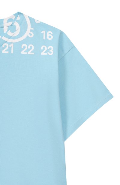 Хлопковая футболка MM6, арт. M60986/MM02Y, фото 3