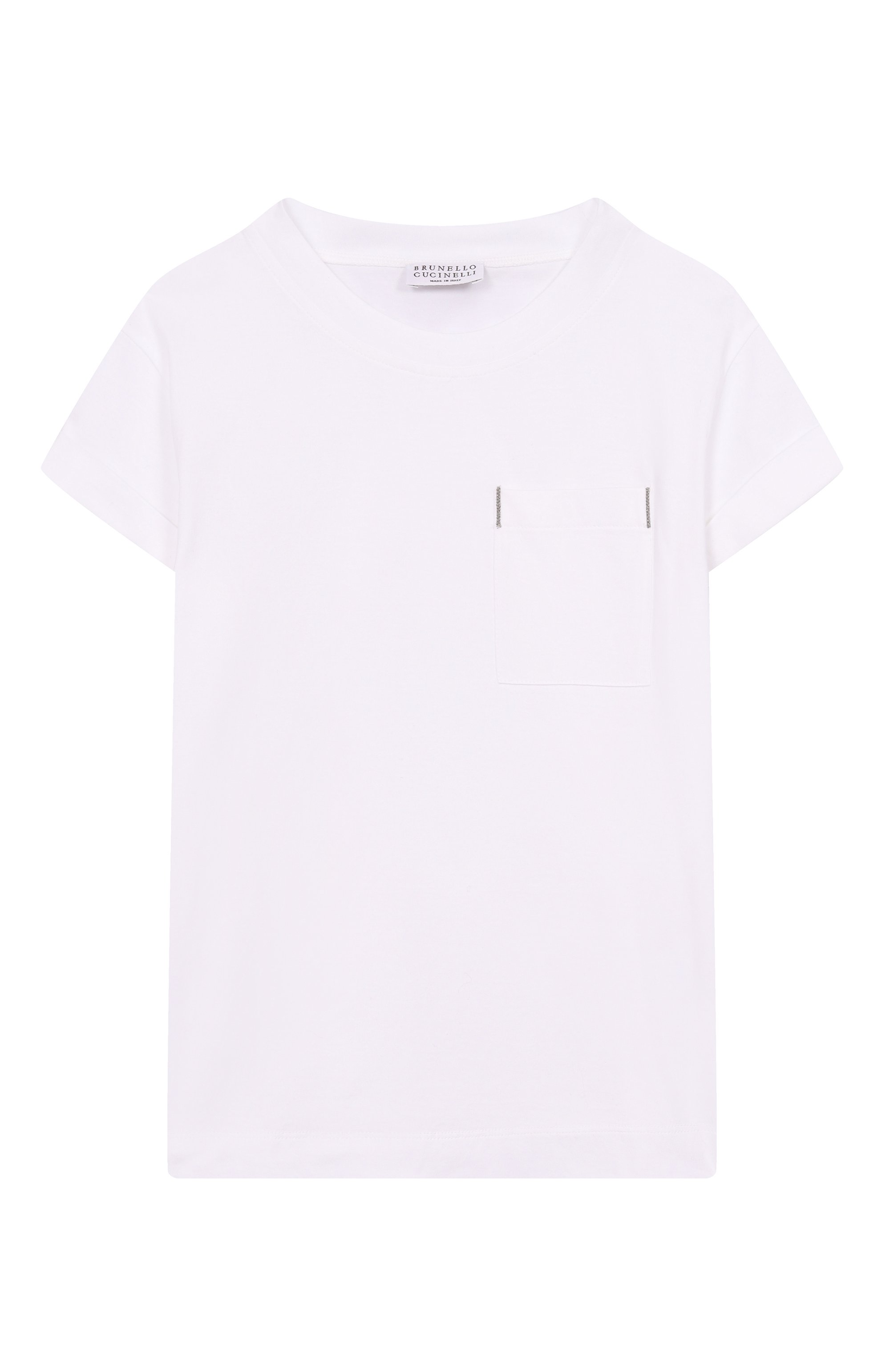 Хлопковая футболка BRUNELLO CUCINELLI, арт. B0T81T458B, фото 1
