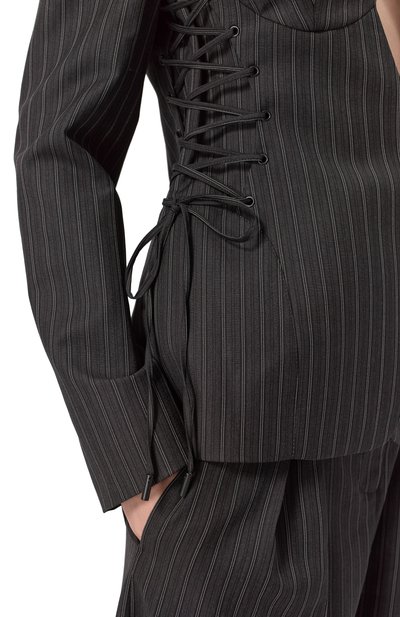 Шерстяной жакет MUGLER, арт. 25P1VE0458194, фото 5