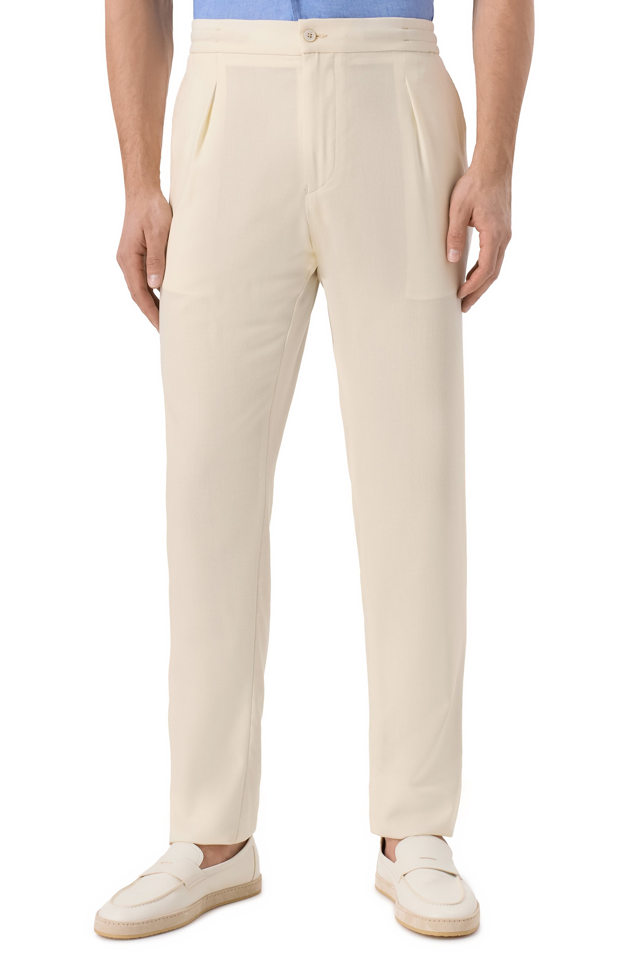 Шерстяные брюки MARCO PESCAROLO, арт. CHIAIA/5118_, фото 3