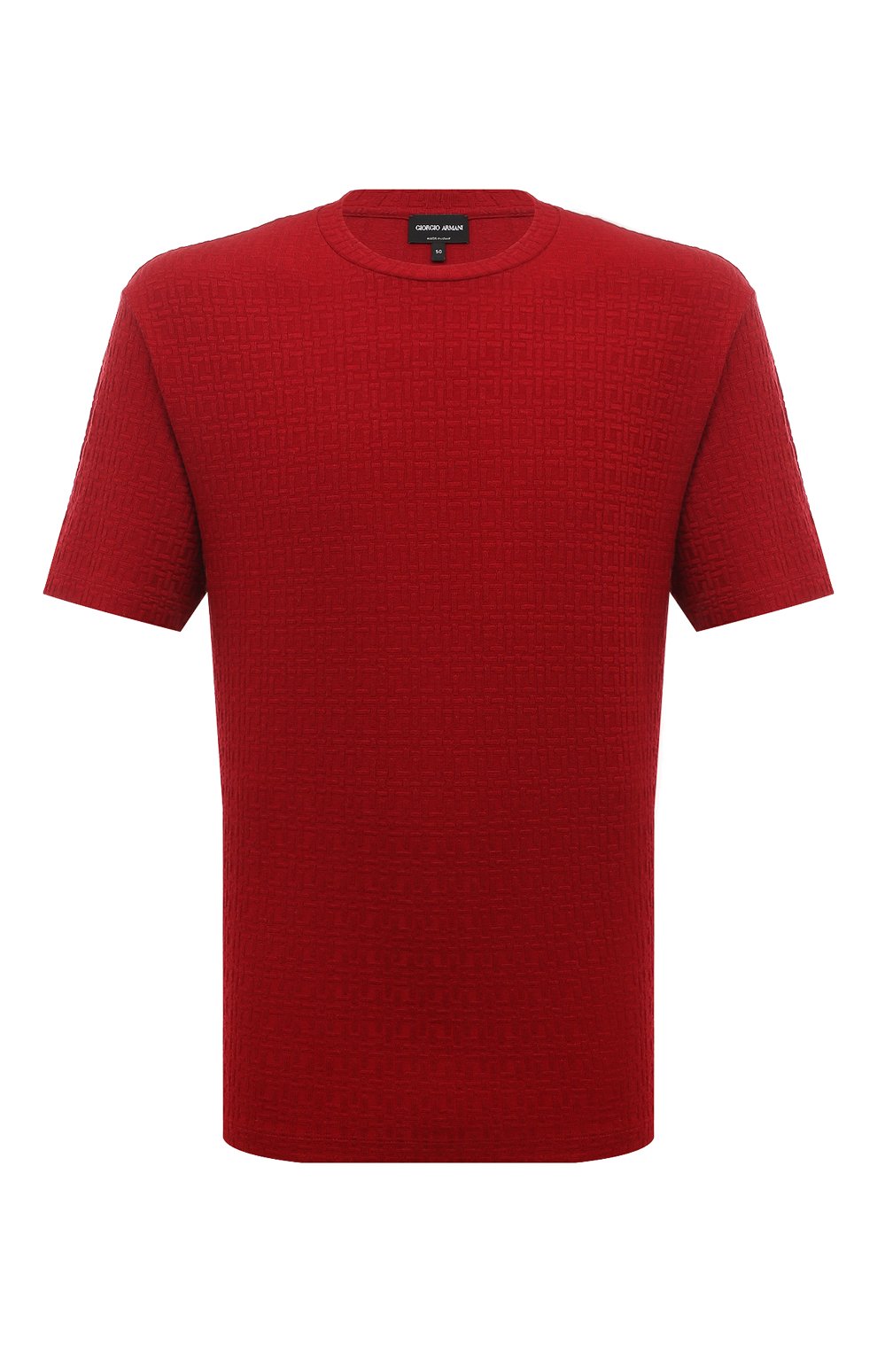 Футболка из вискозы и кашемира GIORGIO ARMANI, арт. 3DSM71/SJGUZ, фото 1