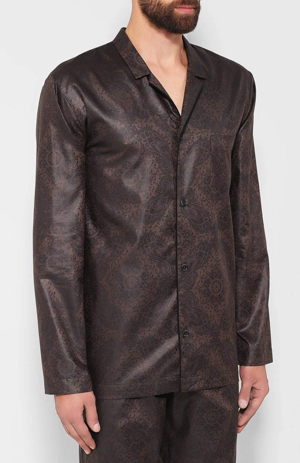 Хлопковая пижама HANRO, арт. 075807, фото 2