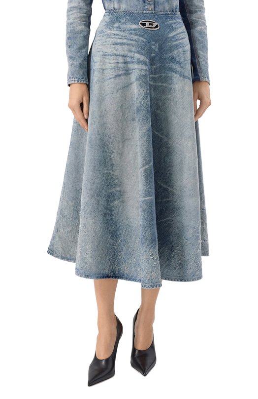 Джинсовая юбка De-Annet Diesel A21358/068TY Голубой  A21358/068TY Фото 3