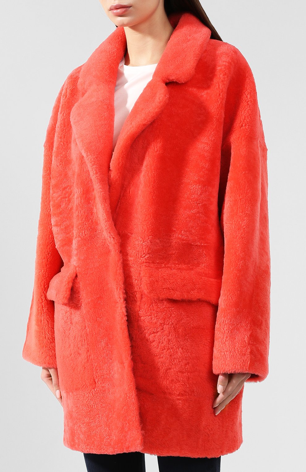 Шуба из овчины DROME, арт. DPD5595YC/D1073C, фото 3