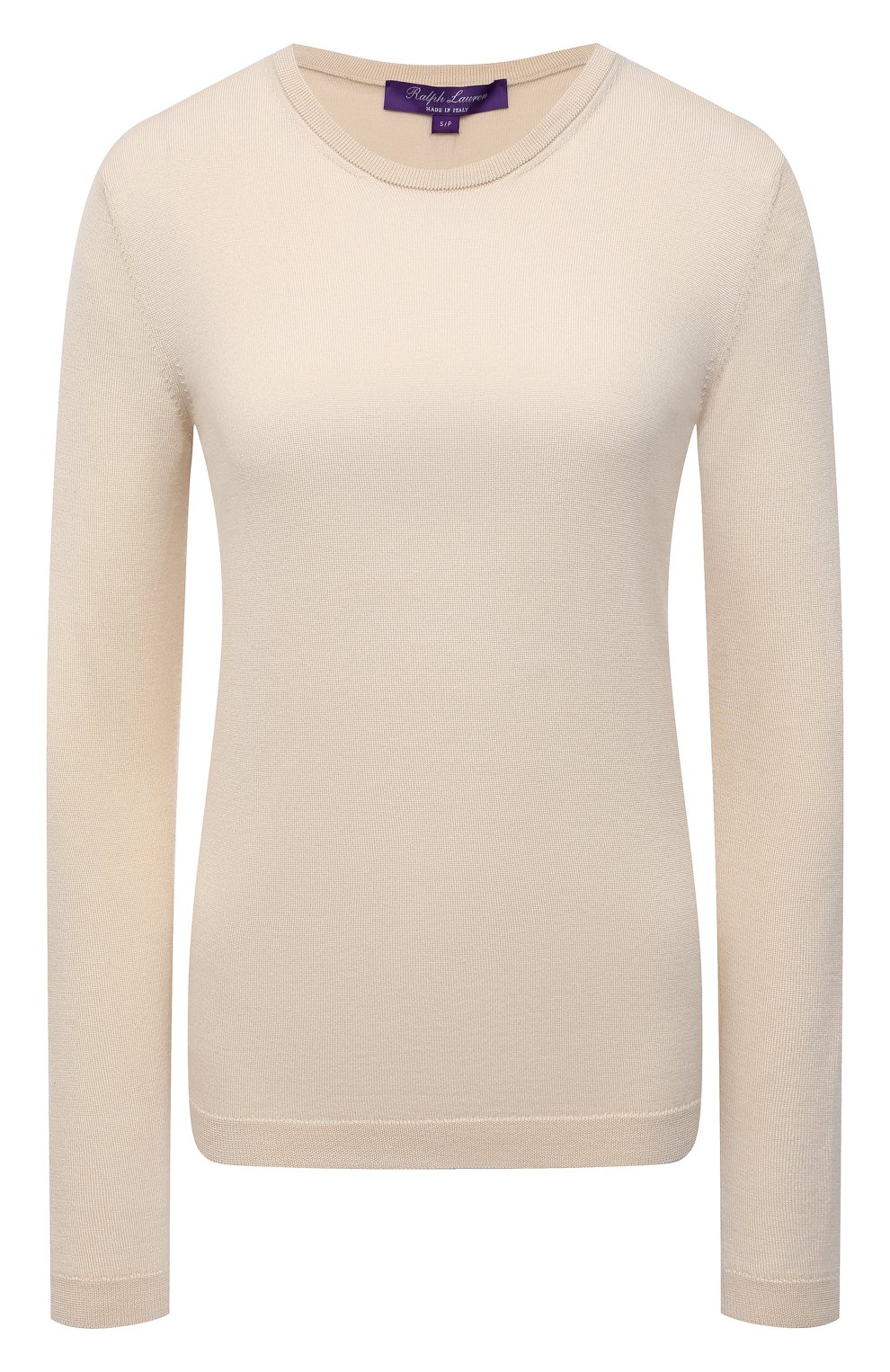 Кашемировый пуловер RALPH LAUREN светло-бежевого цвета по цене 98750 руб., арт. 290625474, фото 1 Кашемировый пуловер RALPH LAUREN, арт. 290625474, фото 1