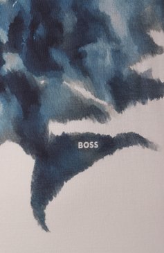 Женская хлопковая футболка BOSS ORANGE белого цвета, арт. 50534814 | Фото 6 (Рукава: Короткие; Драгоценные камни: Проставлено; Материал сплава: Проставлено; Длина (для топов): Стандартные; Принт: С принтом; Стили: Кэжуэл; Материал внешний: Хлопок)