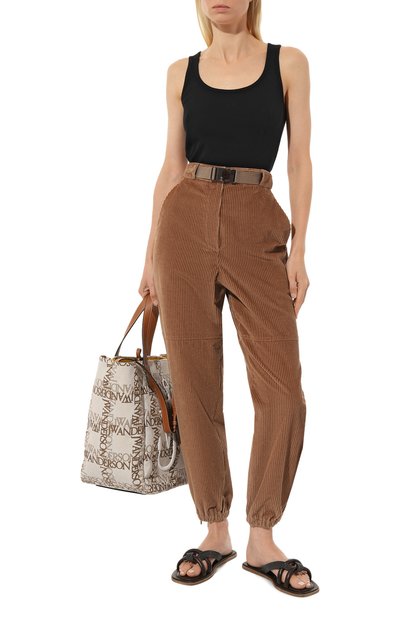 Вельветовые джоггеры BRUNELLO CUCINELLI, арт. MP180P8098, фото 2