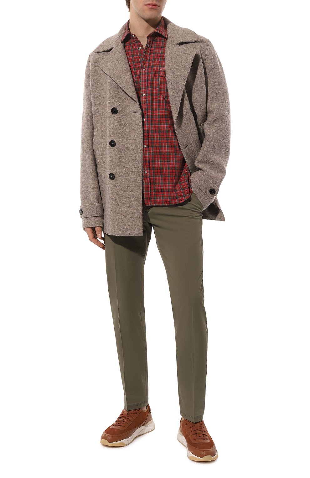 Хлопковые брюки STEFANO RICCI, арт. MBT3100030/SE68, фото 2