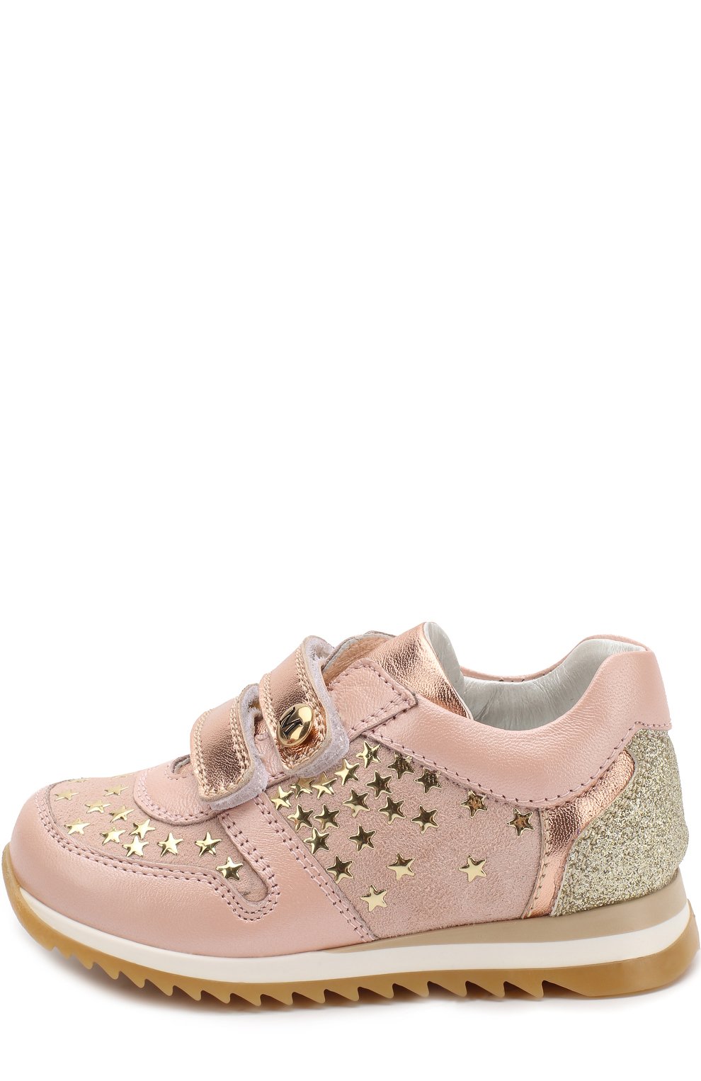 Кожаные кроссовки с замшевой отделкой и застежками велькро MISSOURI, арт. 4261/18-26, фото 2