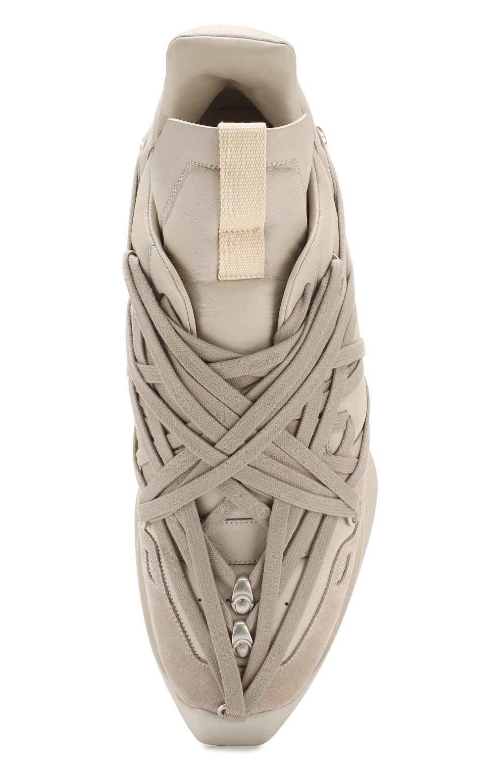 Кожаные кроссовки maximal runner RICK OWENS, арт. RR20S7813/LNWW1, фото 5