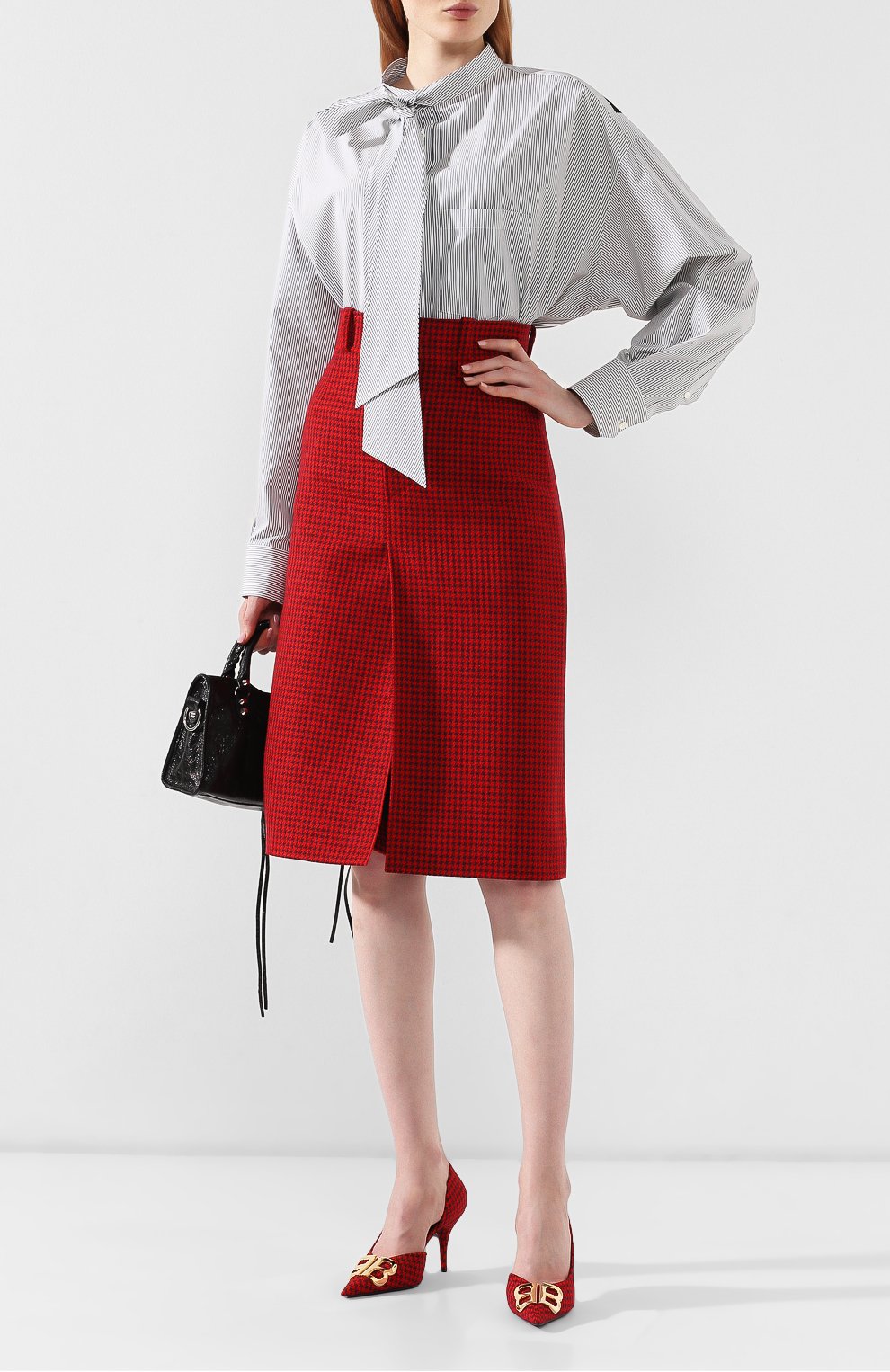 Шерстяная юбка BALENCIAGA, арт. 583597/TFU07, фото 2