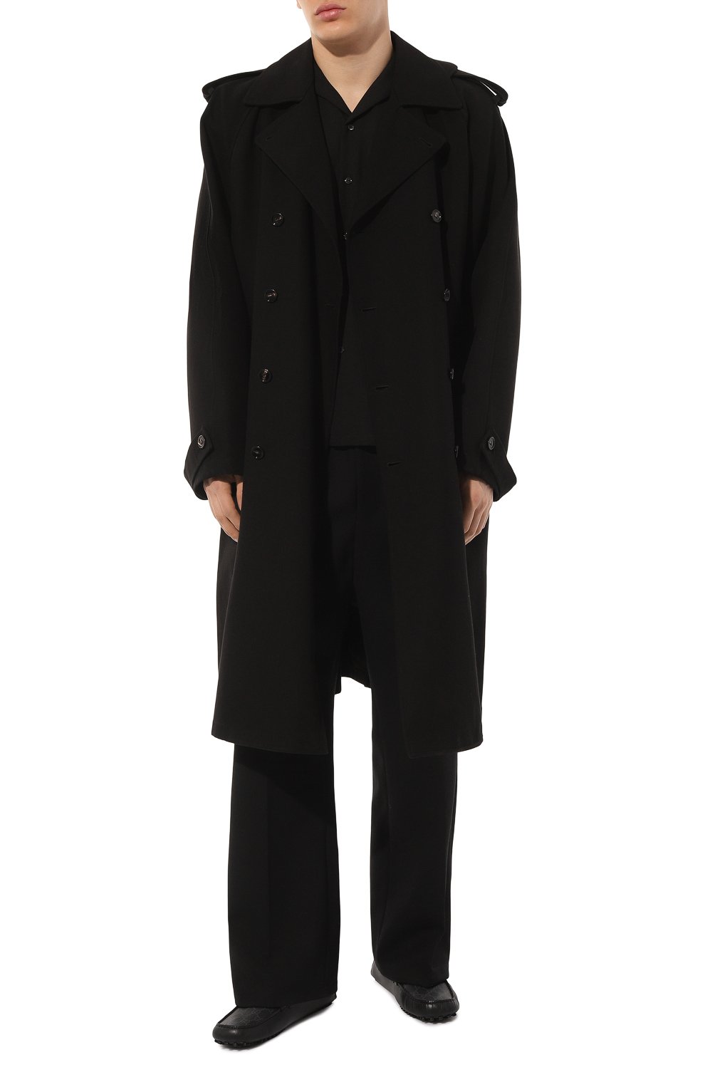 Кожаные мокасины GUCCI черного цвета по цене 63550 руб., арт. 730148/AAB7Z, фото 2 Кожаные мокасины GUCCI, арт. 730148/AAB7Z, фото 2