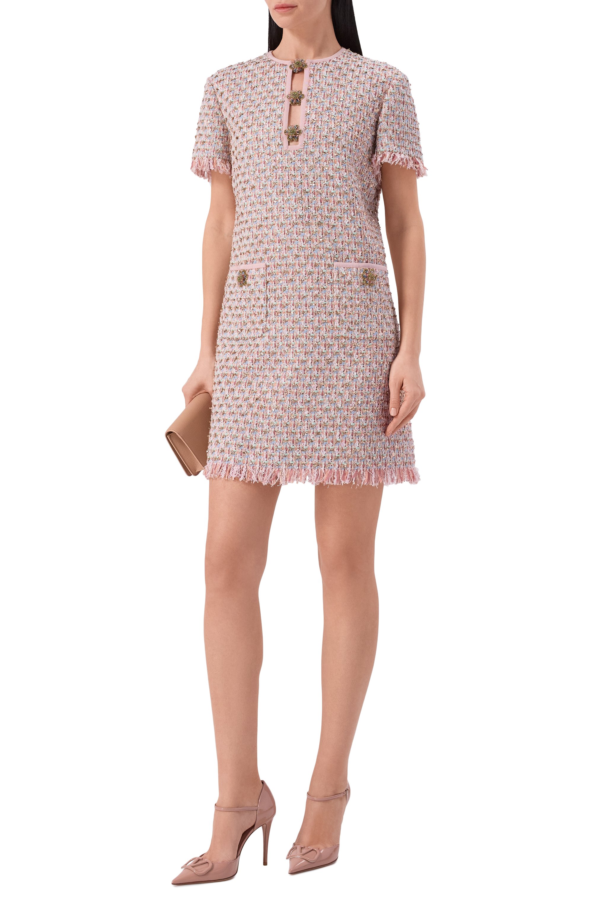 Лакированные туфли vlogo signature d'orsay 100 VALENTINO, арт. 8W2S0NN6/TMK, фото 3