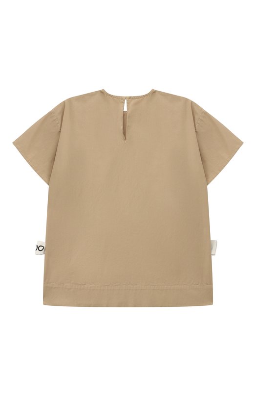 Хлопковый топ Dondup Kids Бежевый, фото 2