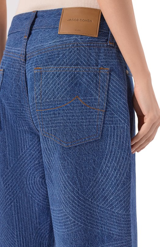 Джинсы Hailey Jacob Cohen 25I P/JDM_Q0016 002 T833A S1 Синий  25I P/JDM_Q0016 002 T833A S1 Фото 5