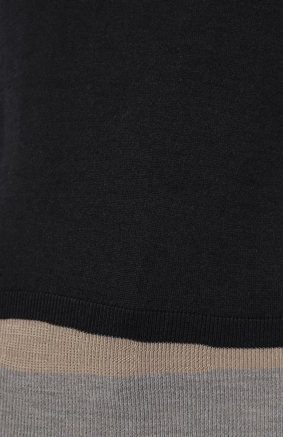 Пуловер из шерсти и шелка LORENA ANTONIAZZI темно-синего цвета по цене 49950 руб., арт. A24111TM45B/2862, фото 5 Пуловер из шерсти и шелка LORENA ANTONIAZZI, арт. A24111TM45B/2862, фото 5