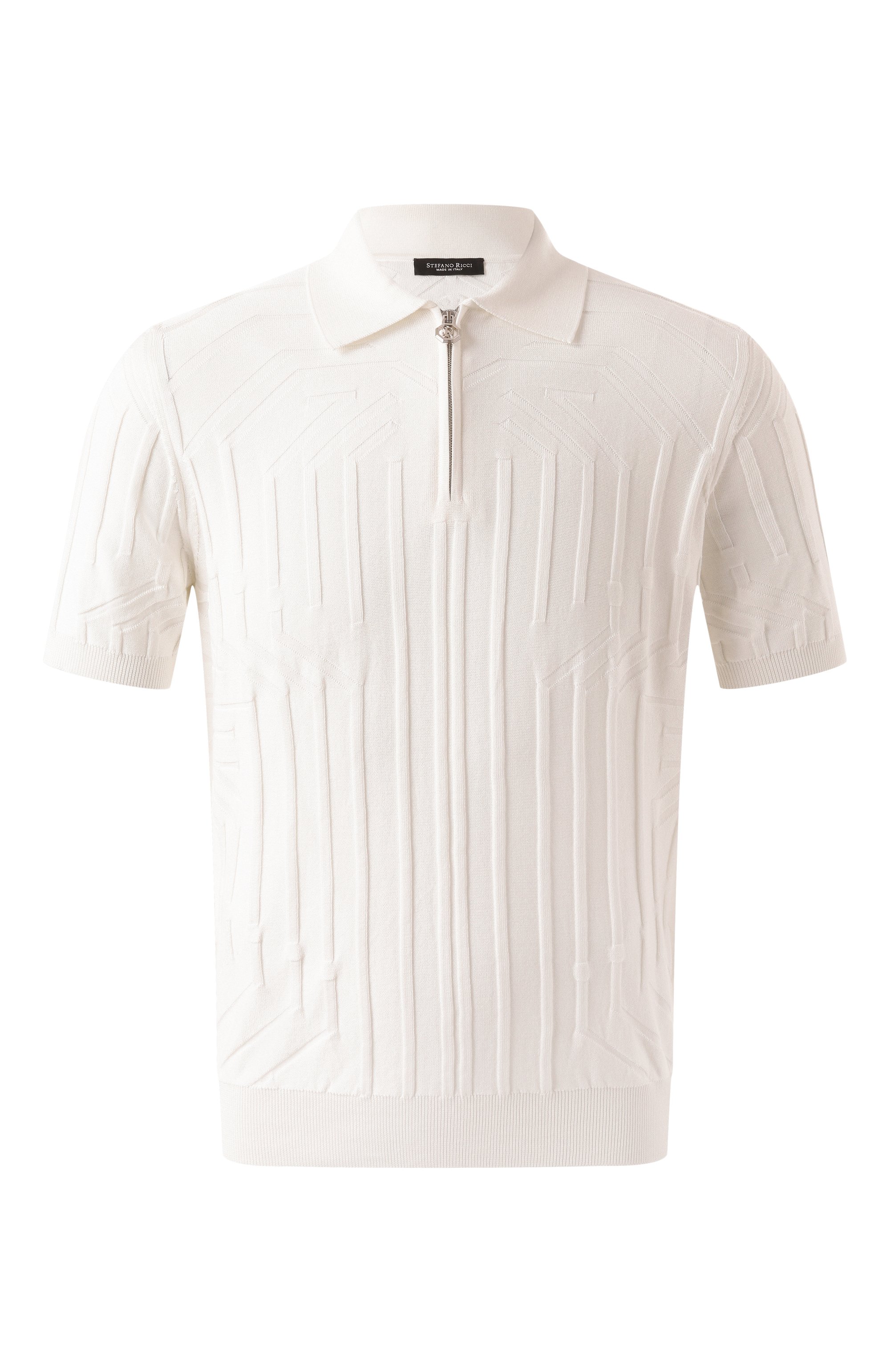 Поло из хлопка и шелка STEFANO RICCI, арт. K818089P31/F25171, фото 1