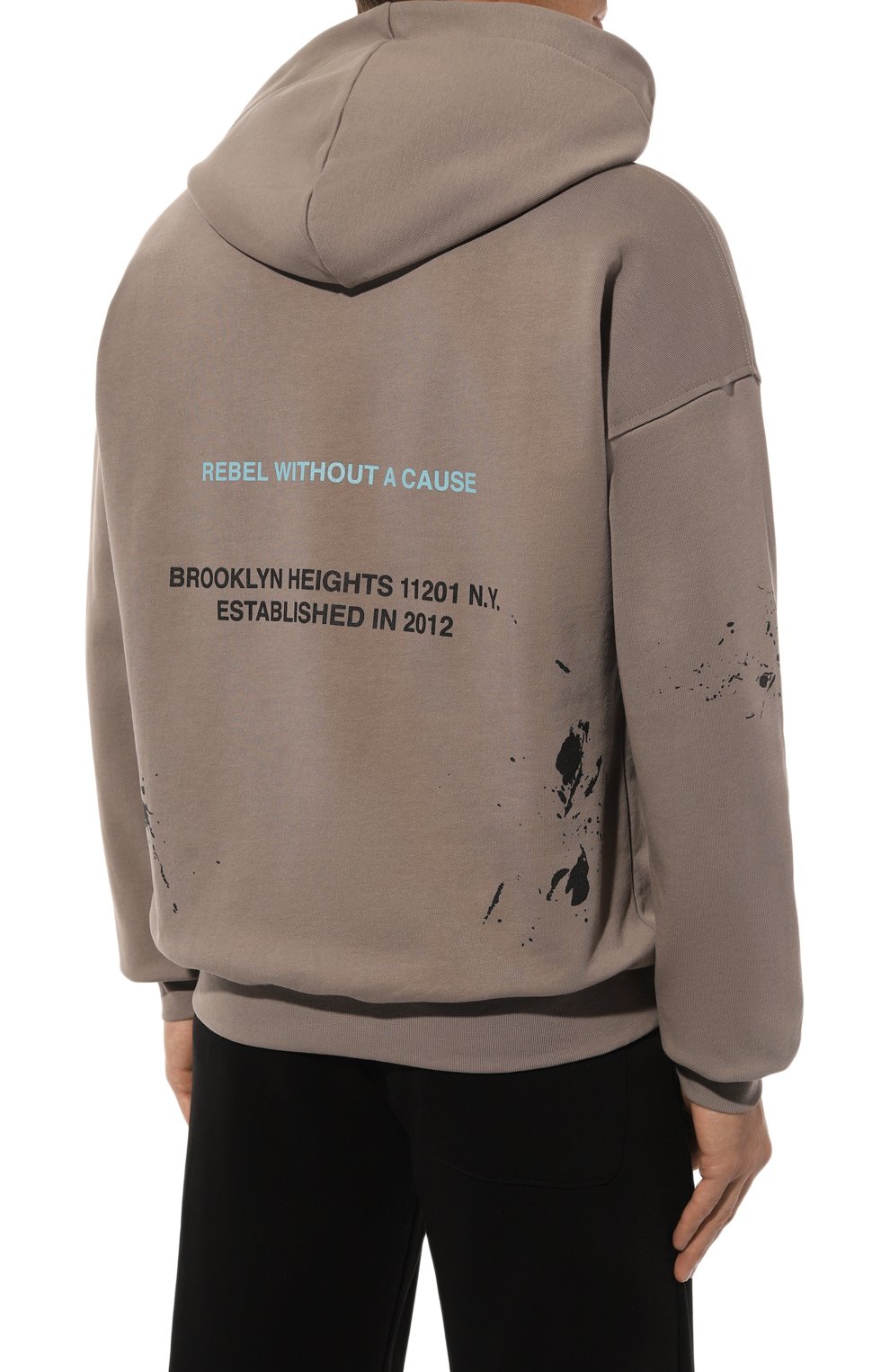 Хлопковое худи COMME DES FUCKDOWN, арт. CFABM01321, фото 4