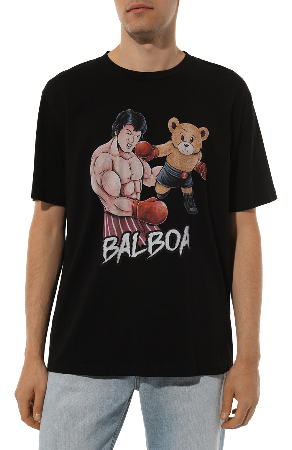Хлопковая футболка BISIBIGLIO, арт. TEDDY VS R0CKY, фото 3