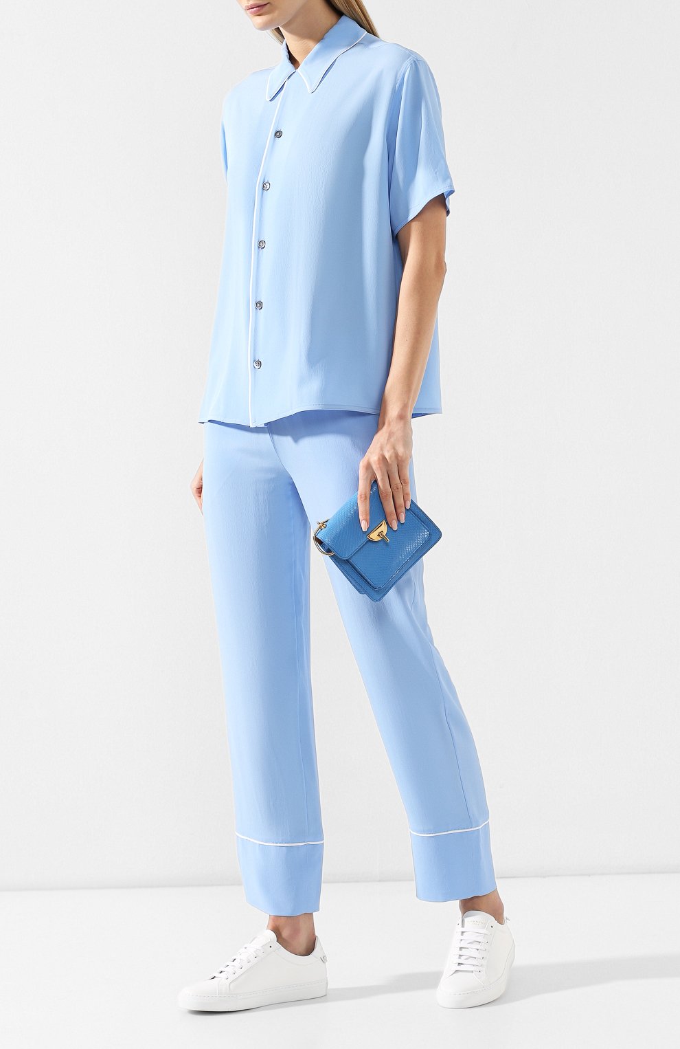 Сумка из кожи с тиснением DRIES VAN NOTEN, арт. 191-31504-135, фото 2