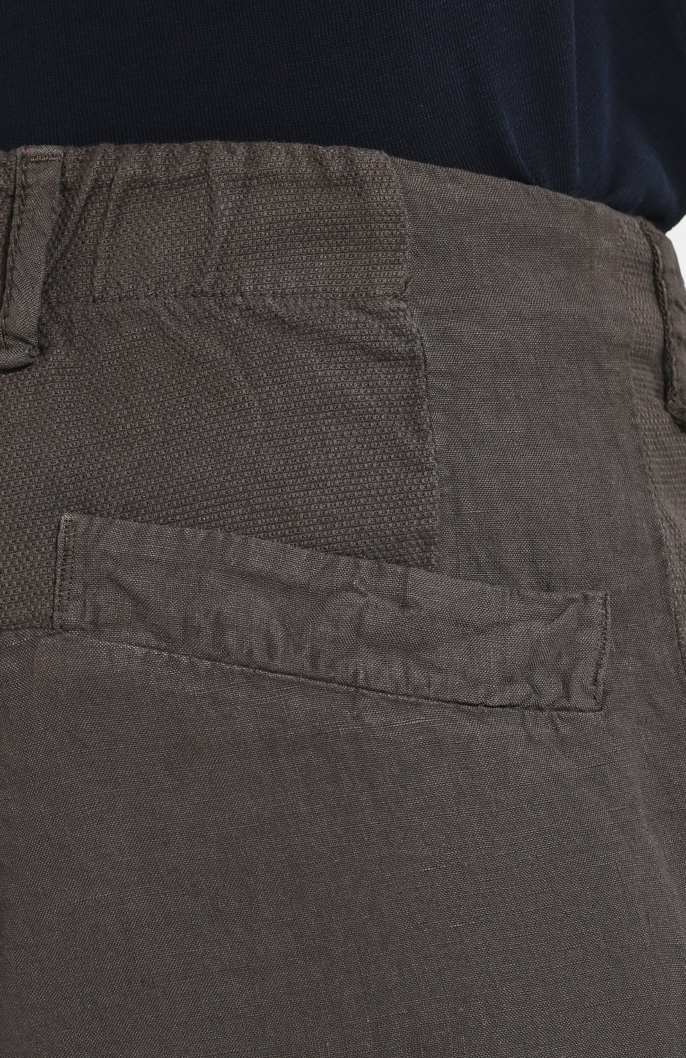 Шорты из смеси льна и хлопка TRANSIT коричневого цвета по цене 38450 руб., арт. CFUTRKD133, фото 5 Шорты из смеси льна и хлопка TRANSIT, арт. CFUTRKD133, фото 5