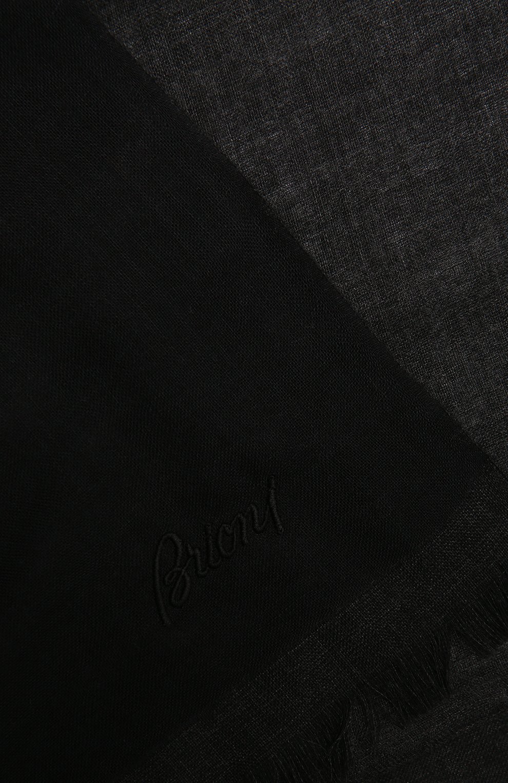 Шарф из кашемира и шелка BRIONI черного цвета по цене 88700 руб., арт. 03TB00/P1314, фото 3 Шарф из кашемира и шелка BRIONI, арт. 03TB00/P1314, фото 3