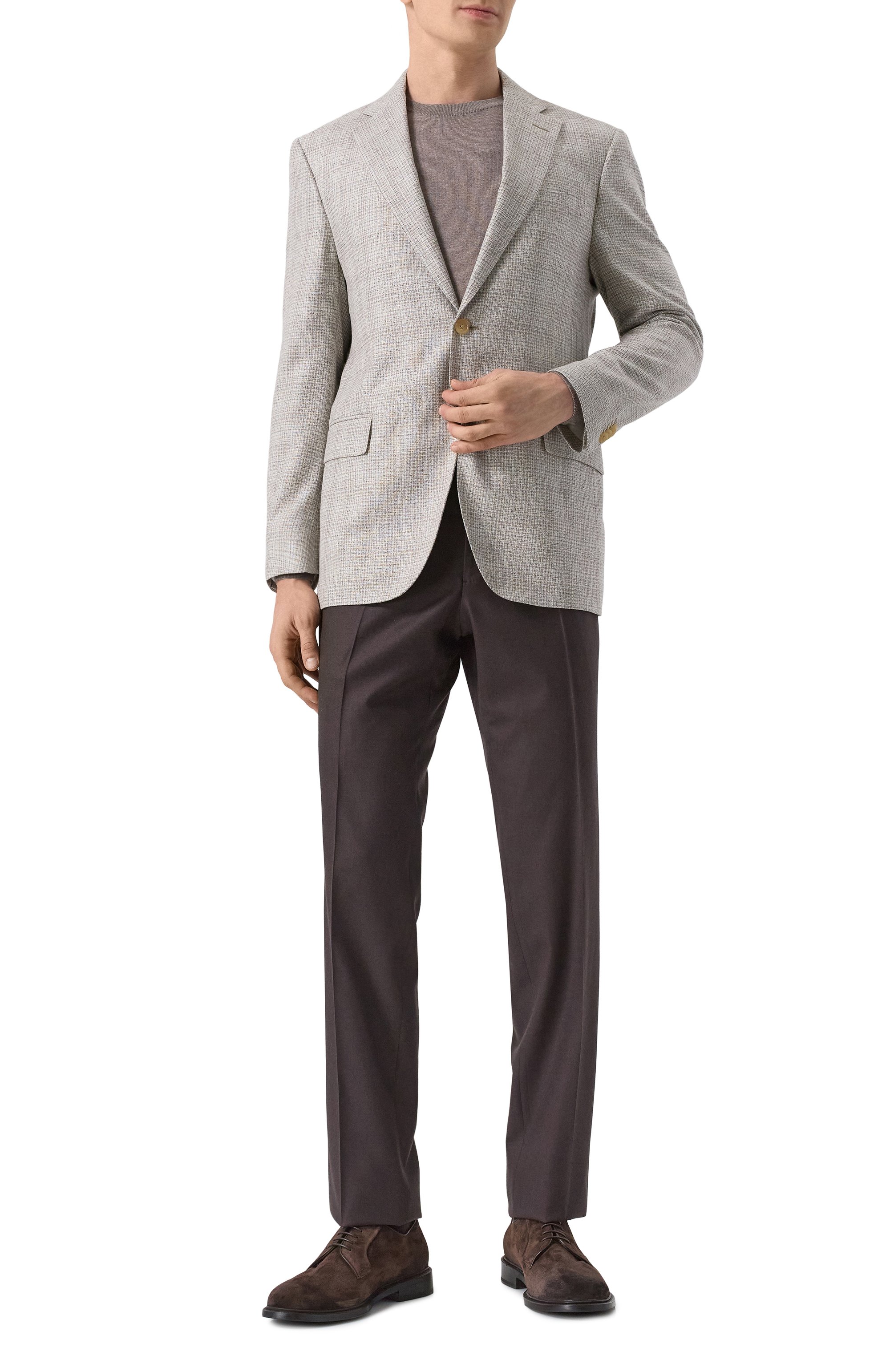 Пиджак из шелка и шерсти CORNELIANI, арт. 25X008-2516215, фото 2