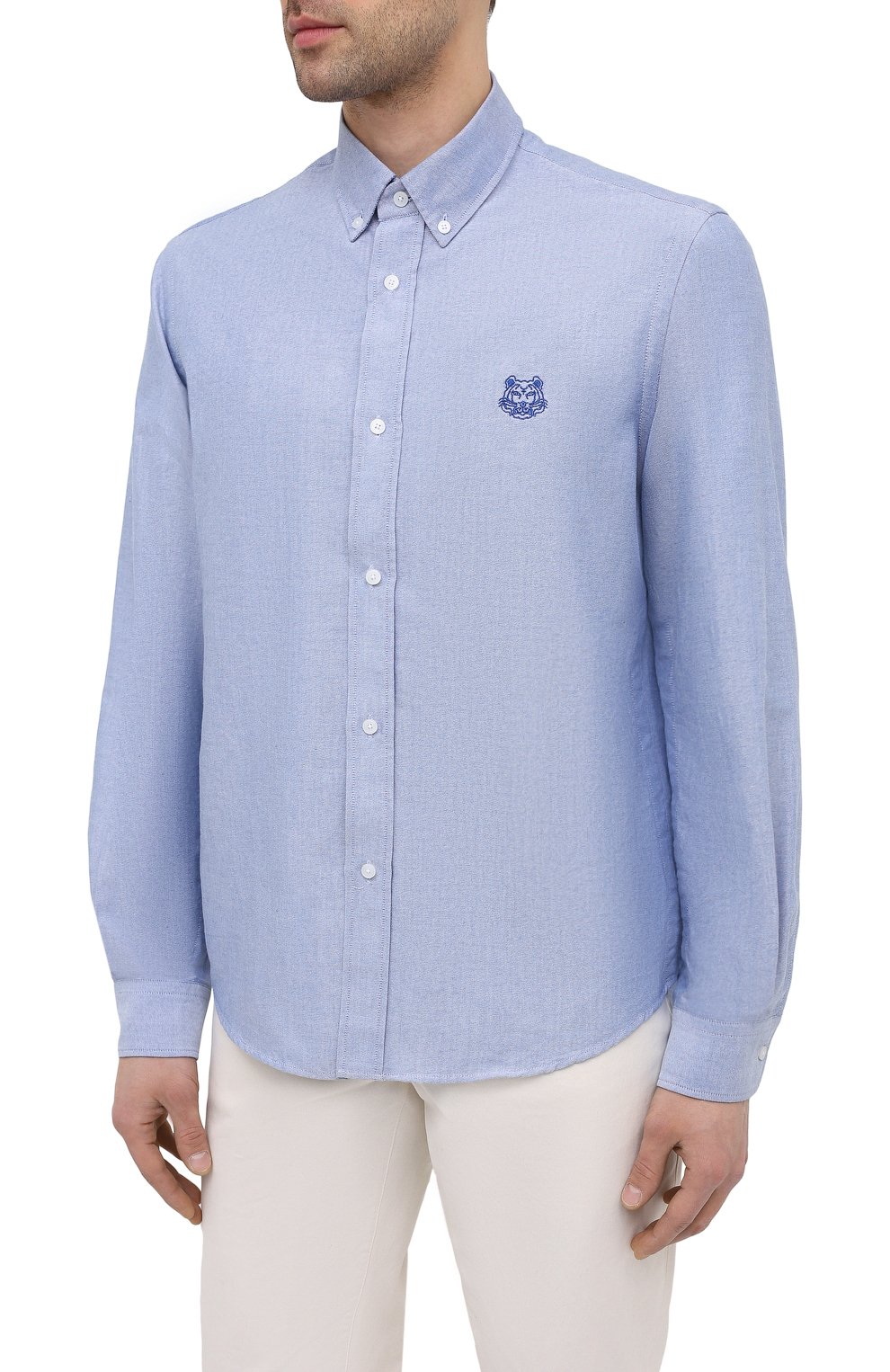 Хлопковая рубашка KENZO, арт. FB55CH4001LD, фото 3