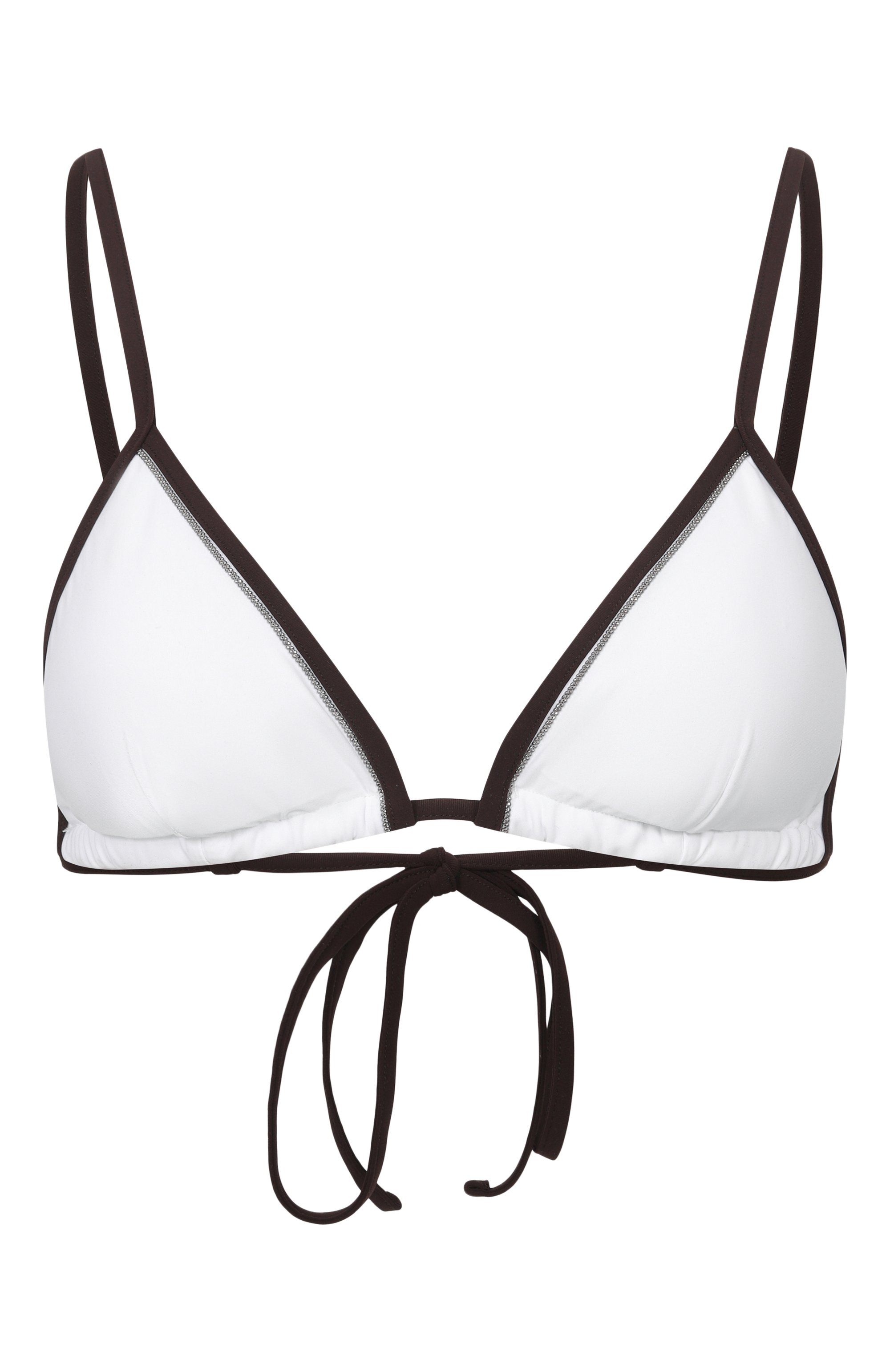 Треугольный бра BRUNELLO CUCINELLI белого цвета по цене 37600 руб., арт. MQ965VS889, фото 1 Треугольный бра BRUNELLO CUCINELLI, арт. MQ965VS889, фото 1