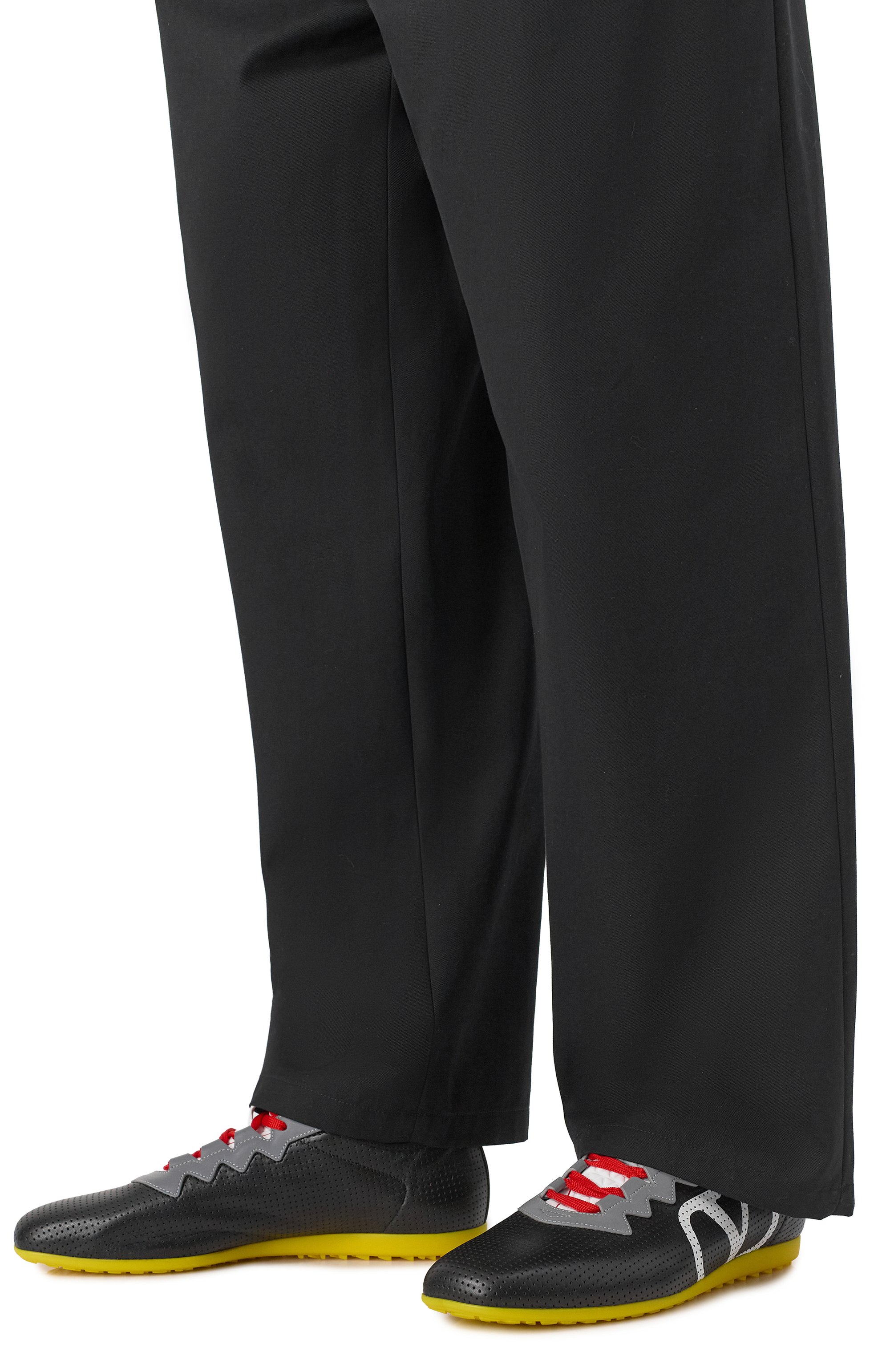 Кожаные кроссовки chromathon VALENTINO, арт. 6Y2S0J55/XBM, фото 3